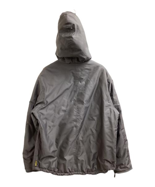 ARMANI JEANS（アルマーニジーンズ）ARMANI JEANS (アルマーニジーンズ) 中綿ジャケット 90s~ グレー×ブルー サイズ:46の古着・服飾アイテム