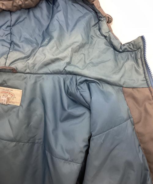 ARMANI JEANS（アルマーニジーンズ）ARMANI JEANS (アルマーニジーンズ) 中綿ジャケット 90s~ グレー×ブルー サイズ:46の古着・服飾アイテム
