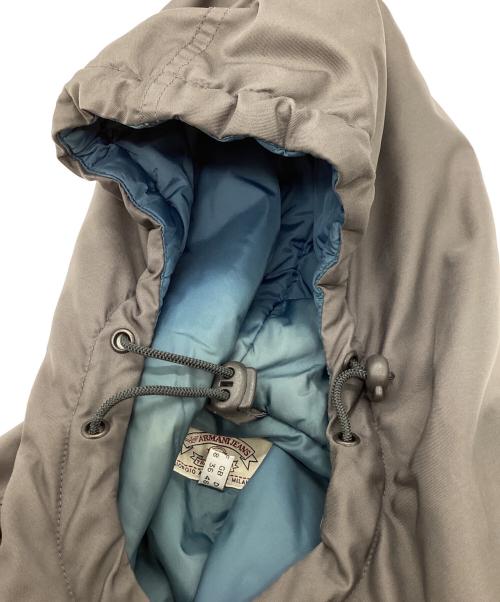 ARMANI JEANS（アルマーニジーンズ）ARMANI JEANS (アルマーニジーンズ) 中綿ジャケット 90s~ グレー×ブルー サイズ:46の古着・服飾アイテム