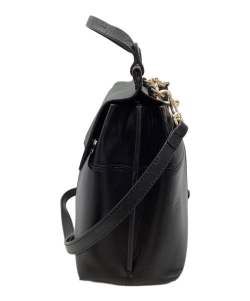 TORY BURCH（トリーバーチ）TORY BURCH (トリーバーチ) Block T Top Handle Satchel / ブラック T トップ ハンドルサッチェル / 10005607 ブラックの古着・服飾アイテム