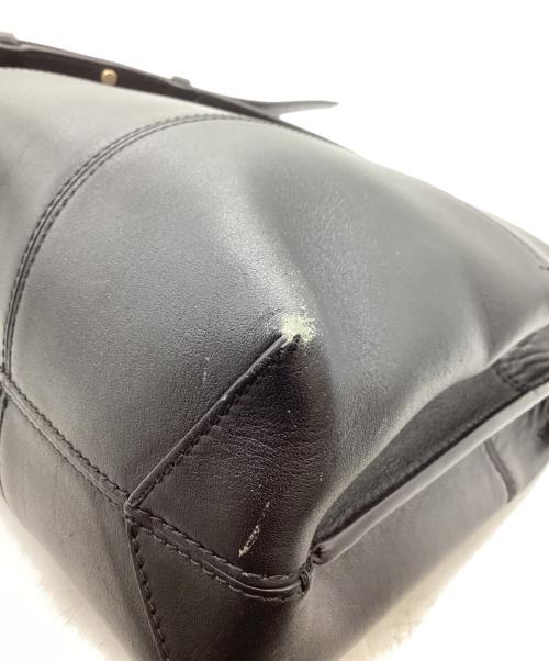 TORY BURCH（トリーバーチ）TORY BURCH (トリーバーチ) Block T Top Handle Satchel / ブラック T トップ ハンドルサッチェル / 10005607 ブラックの古着・服飾アイテム