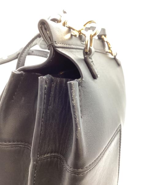 TORY BURCH（トリーバーチ）TORY BURCH (トリーバーチ) Block T Top Handle Satchel / ブラック T トップ ハンドルサッチェル / 10005607 ブラックの古着・服飾アイテム