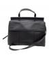 TORY BURCH（トリーバーチ）の古着「Block T Top Handle Satchel / ブラック T トップ ハンドルサッチェル / 10005607」｜ブラック