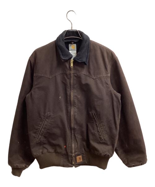 CarHartt（カーハート）CarHartt (カーハート) santa fe jacket  / サンタフェジャケット / J14 DKB ブラウン サイズ:Mの古着・服飾アイテム
