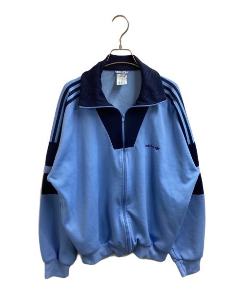 adidas（アディダス）adidas (アディダス) トラックジャケット / track jacket / 80s~90s ブルー サイズ:Lの古着・服飾アイテム