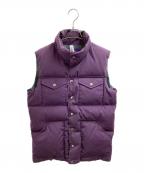 THE NORTHFACE PURPLELABELザ・ノースフェイス パープルレーベル）の古着「65/35 Down VEST / ダウンベスト / ND2966N」｜パープル