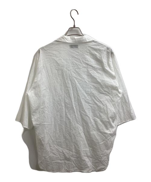 MARKA（マーカ）MARKA (マーカ) SKIPPER SHIRT ORGANIC COTTON LOAN / オーガニックコットンローン スキッパーシャツ /  24SS / M24A-10SH02B ホワイト サイズ:2の古着・服飾アイテム