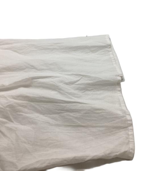 MARKA（マーカ）MARKA (マーカ) SKIPPER SHIRT ORGANIC COTTON LOAN / オーガニックコットンローン スキッパーシャツ /  24SS / M24A-10SH02B ホワイト サイズ:2の古着・服飾アイテム