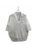 MARKA（マーカ）の古着「SKIPPER SHIRT ORGANIC COTTON LOAN / オーガニックコットンローン スキッパーシャツ /  24SS / M24A-10SH02B」｜ホワイト