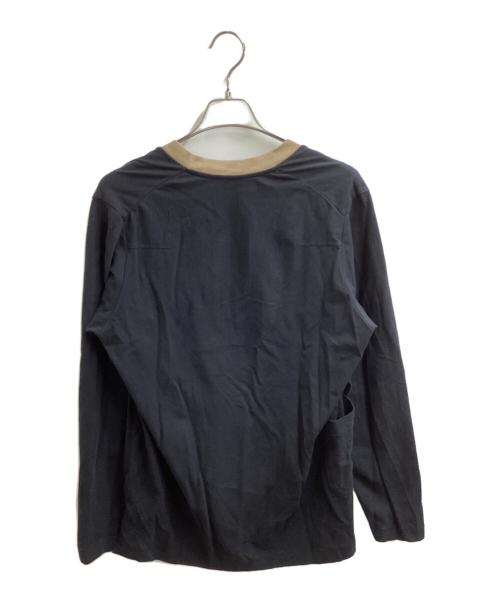 SUNSEA（サンシー）SUNSEA (サンシー) DEEP VPOLO SWEATER　/　18S010 ブラック サイズ:2の古着・服飾アイテム