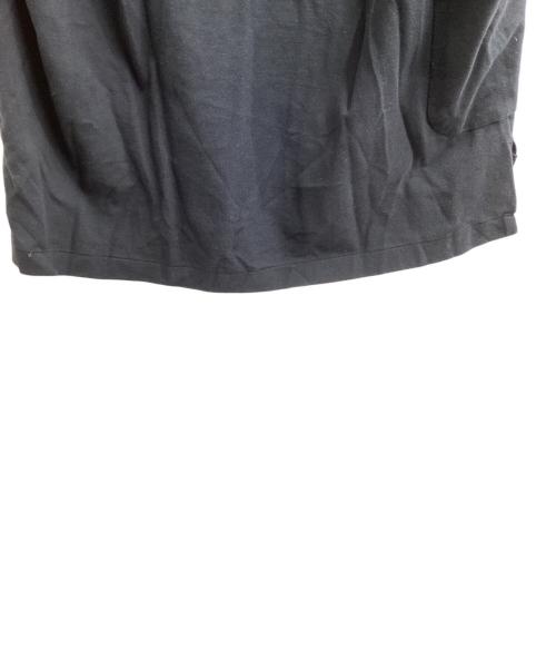 SUNSEA（サンシー）SUNSEA (サンシー) DEEP VPOLO SWEATER　/　18S010 ブラック サイズ:2の古着・服飾アイテム