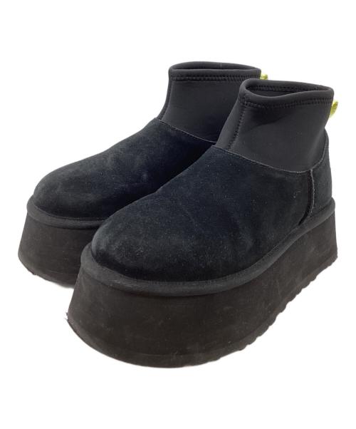 UGG（アグ）UGG (アグ) Classic Mini Dipper / クラシックミニディッパー / 1168170 ブラック サイズ:24の古着・服飾アイテム