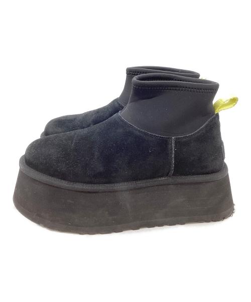UGG（アグ）UGG (アグ) Classic Mini Dipper / クラシックミニディッパー / 1168170 ブラック サイズ:24の古着・服飾アイテム