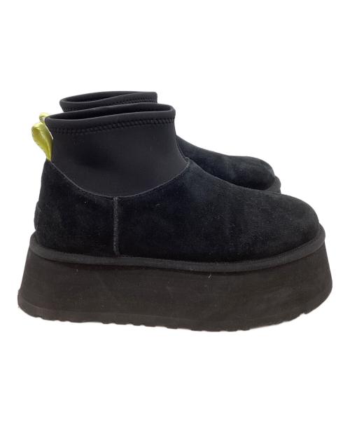 UGG（アグ）UGG (アグ) Classic Mini Dipper / クラシックミニディッパー / 1168170 ブラック サイズ:24の古着・服飾アイテム