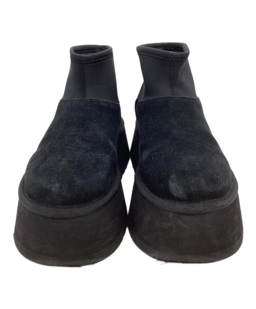 UGG（アグ）UGG (アグ) Classic Mini Dipper / クラシックミニディッパー / 1168170 ブラック サイズ:24の古着・服飾アイテム