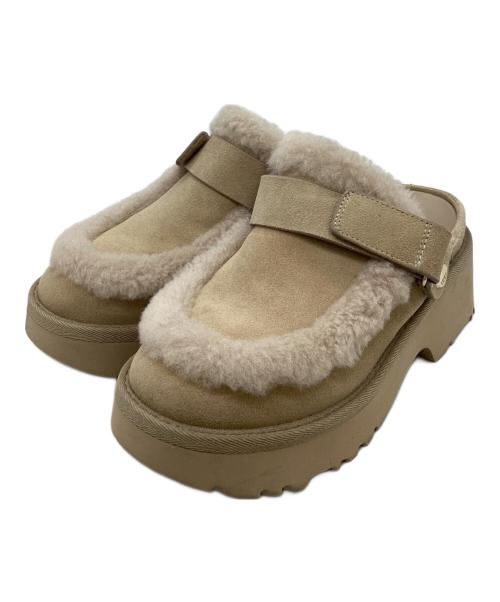 UGG（アグ）UGG (アグ) Esmee Clog / エスミークロッグ / 1173331 ベージュ サイズ:24の古着・服飾アイテム
