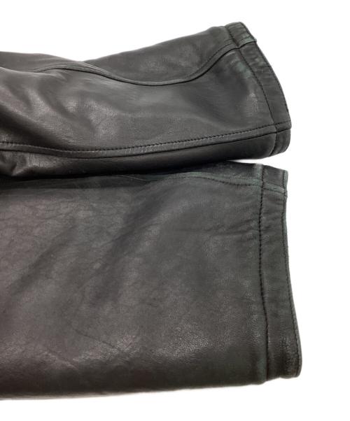 wilsons leather（ウィルソンズレザー）wilsons leather (ウィルソンズレザー) リバーシブルレザージャケット ブラック サイズ:Lの古着・服飾アイテム