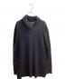 Yohji Yamamoto pour homme（ヨウジヤマモト プールオム）の古着「Deformed Neckline Turtle Knit　H0-K23-186　 24AW」｜ブラック