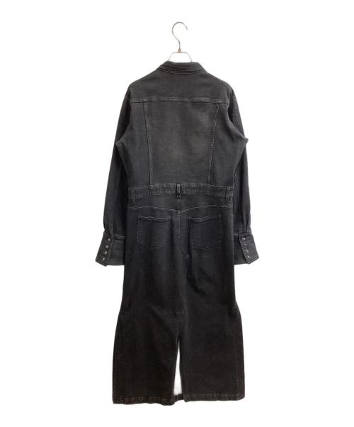 Ameri（アメリ）AMERI (アメリ) I LINE DENIM SHIRT DRESS / アイラインデニムシャツドレス / 0124205610770 ブラック サイズ:Mの古着・服飾アイテム