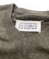 中古・古着 Maison Margiela (メゾンマルジェラ) エルボーパッチ Vネックセーター / ここのえ期 / イタリア製 / 30 HA227 カーキ サイズ:S：18000円