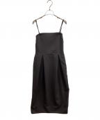 uncraveアンクレイヴ）の古着「グラシエウォームコクーンワンピース　/　OP UV CW 0300」｜グレー