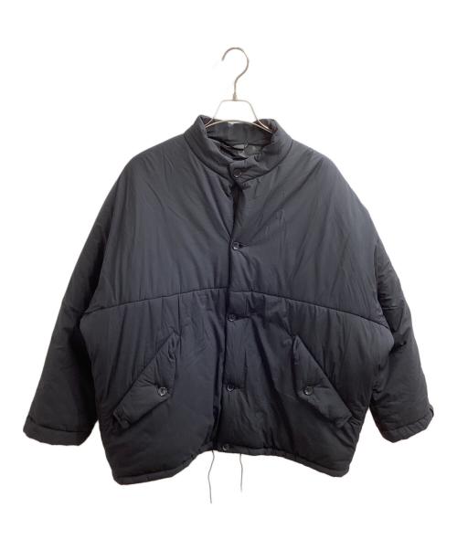N.HOOLYWOOD（エヌ ハリウッド）N.HOOLYWOOD (エヌ ハリウッド) STAND COLLAR BLOUSON / 2202-BL01-019 / 	2202-BL01-019 / PRIMALOFT / SAMPLE品 ブラック サイズ:38の古着・服飾アイテム