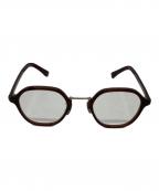 Ayameアヤメ）の古着「伊達眼鏡 / 	MATTERHORN」｜ブラウン