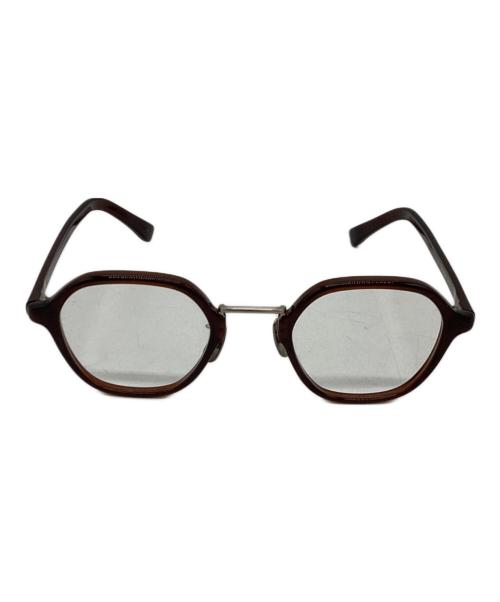 Ayame（アヤメ）Ayame (アヤメ) 伊達眼鏡 / 	MATTERHORN ブラウン サイズ:46□23の古着・服飾アイテム