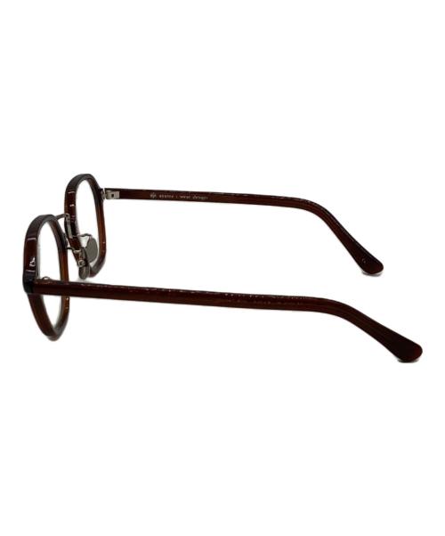 Ayame（アヤメ）Ayame (アヤメ) 伊達眼鏡 / 	MATTERHORN ブラウン サイズ:46□23の古着・服飾アイテム