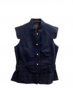 LOUIS VUITTONルイ ヴィトン）の古着「gilet / ジレ /フランス製」｜ネイビー