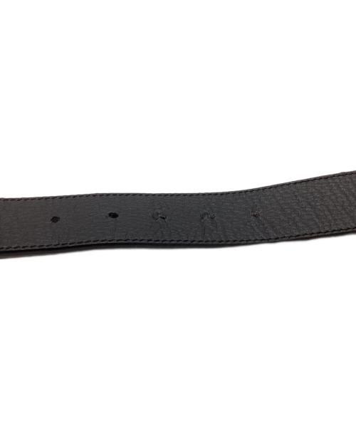 GUCCI（グッチ）GUCCI (グッチ) GGマーモントリバーシブルベルト / 474350 ブラック×ゴールド サイズ:-の古着・服飾アイテム