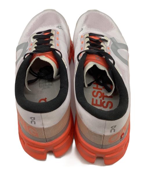 on（オン）On (オン) Cloudmonster Hyper / クラウドモンスター ハイパー / 3WE10121906 ホワイト×オレンジ サイズ:25.5の古着・服飾アイテム