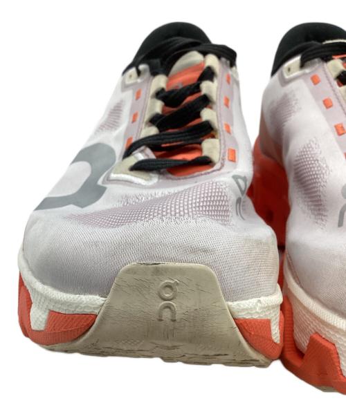 on（オン）On (オン) Cloudmonster Hyper / クラウドモンスター ハイパー / 3WE10121906 ホワイト×オレンジ サイズ:25.5の古着・服飾アイテム