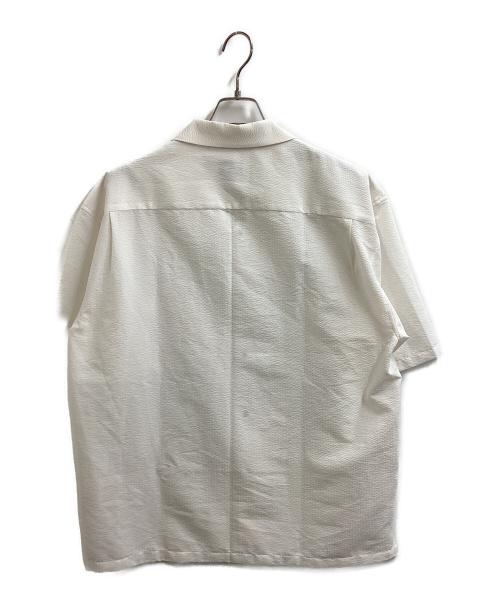 THE NORTH FACE（ザ ノース フェイス）THE NORTH FACE (ザ ノース フェイス) ショートスリーブメッシュシャツ / S/S SEERSUCKER SHIRT / NR22360 ホワイト サイズ:Lの古着・服飾アイテム