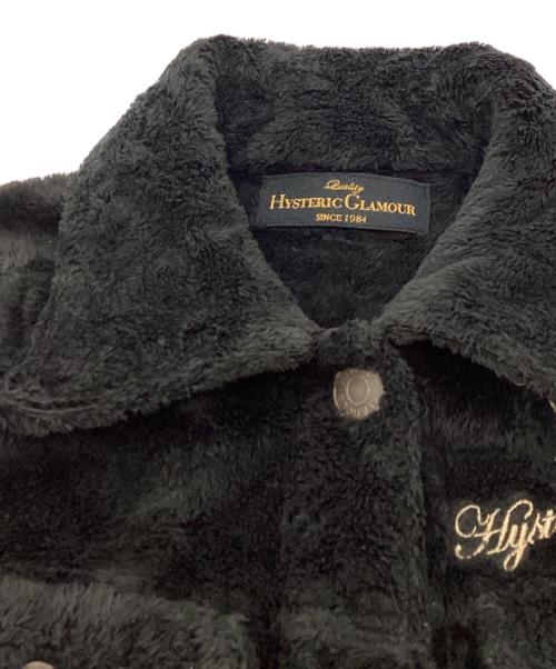 Hysteric Glamour（ヒステリックグラマー）Hysteric Glamour (ヒステリックグラマー) トラッカージャケット　/　2CJ-3030 ブラック サイズ:FREEの古着・服飾アイテム