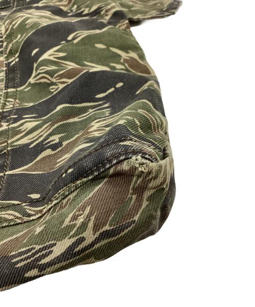 hysterics（ヒステリックス）hysterics (ヒステリックス) タイガーストライプカモ トートバッグ グリーンの古着・服飾アイテム