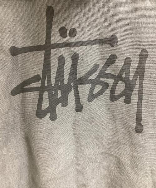 stussy（ステューシー）stussy　 (ステューシー) Basic Stussy Hoodie Pigment Dyed / ピグメントダイ プルオーバーパーカー / 25AW  グレー サイズ:XLの古着・服飾アイテム