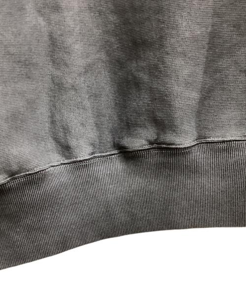 stussy（ステューシー）stussy　 (ステューシー) Basic Stussy Hoodie Pigment Dyed / ピグメントダイ プルオーバーパーカー / 25AW  グレー サイズ:XLの古着・服飾アイテム