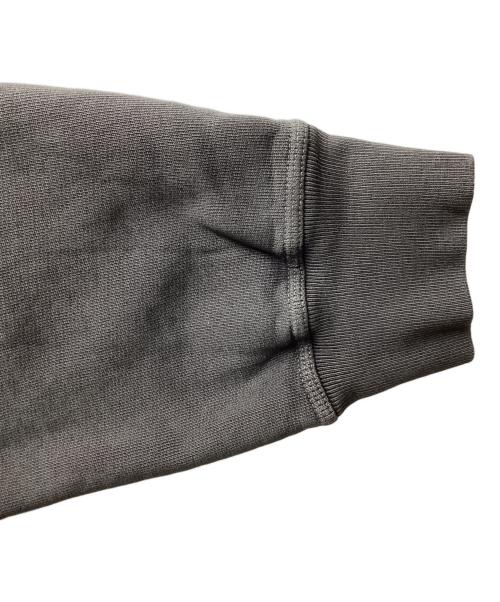 stussy（ステューシー）stussy　 (ステューシー) Basic Stussy Hoodie Pigment Dyed / ピグメントダイ プルオーバーパーカー / 25AW  グレー サイズ:XLの古着・服飾アイテム