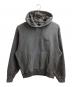 stussy　（ステューシー）の古着「Basic Stussy Hoodie Pigment Dyed / ピグメントダイ プルオーバーパーカー / 25AW 」｜グレー