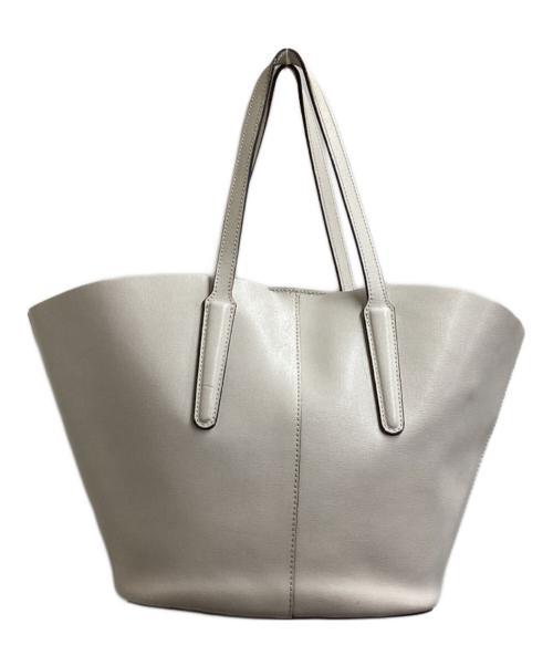 GIANNI CHIARINI（ジャンニ キアリーニ）GIANNI CHIARINI (ジャンニ キアリーニ) トートバッグ ホワイトの古着・服飾アイテム