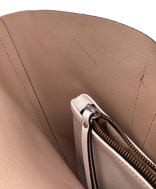 GIANNI CHIARINI（ジャンニ キアリーニ）GIANNI CHIARINI (ジャンニ キアリーニ) トートバッグ ホワイトの古着・服飾アイテム