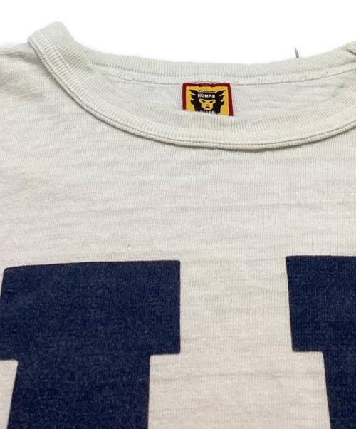 HUMAN MADE（ヒューマンメイド）HUMAN MADE (ヒューマンメイド) Hロゴ Tシャツ ホワイト サイズ:XLの古着・服飾アイテム