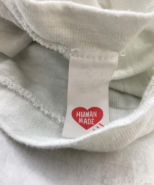 HUMAN MADE（ヒューマンメイド）HUMAN MADE (ヒューマンメイド) Hロゴ Tシャツ ホワイト サイズ:XLの古着・服飾アイテム
