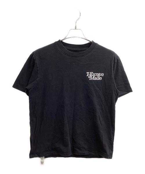 HUMAN MADE（ヒューマンメイド）HUMAN MADE (ヒューマンメイド) GIRLS DON'T CRY (ガールズ ドント クライ) プリントTシャツ ブラック サイズ:Lの古着・服飾アイテム