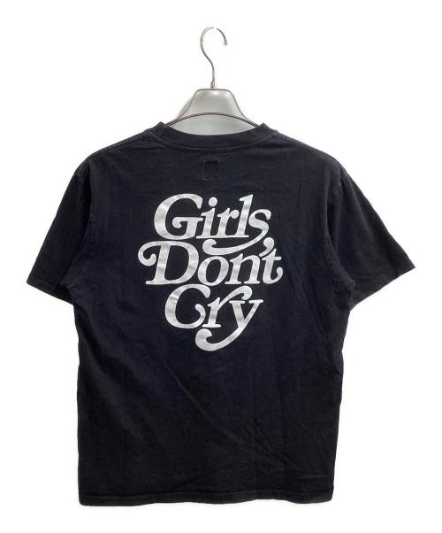 HUMAN MADE（ヒューマンメイド）HUMAN MADE (ヒューマンメイド) GIRLS DON'T CRY (ガールズ ドント クライ) プリントTシャツ ブラック サイズ:Lの古着・服飾アイテム
