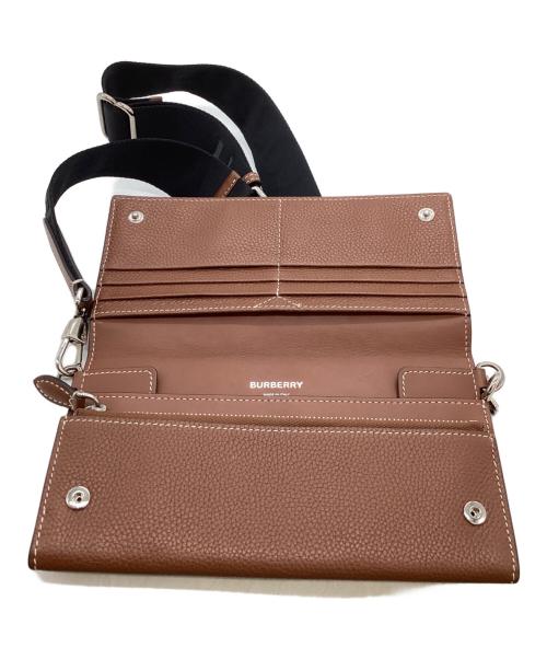 BURBERRY（バーバリー）BURBERRY (バーバリー) ショルダーウォレット / TIVCOP1279 ブラウン サイズ:-の古着・服飾アイテム