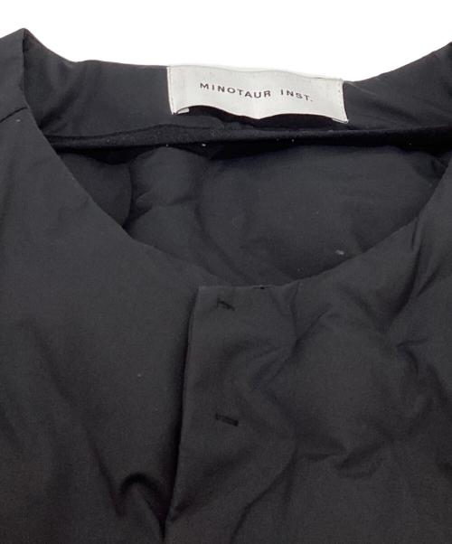 MINOTAUR INST.（ミノトールインスト）MINOTAUR INST. (ミノトールインスト) CRIMP QUILTED LINER / クリンプキルテッドライナー  ブラック サイズ:Lの古着・服飾アイテム