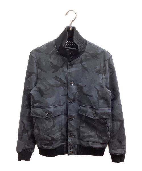 1PIU1UGUALE3 RELAX（ウノピゥウノウグァーレトレ リラックス）1piu1uguale3 relax (ウノピゥウノウグァーレトレ リラックス) NEW WAVE VALSTAR swet denim JK / ニューウェーブヴァルスタースウェットデニムジャケット / MRB078 グレー サイズ:Vの古着・服飾アイテム