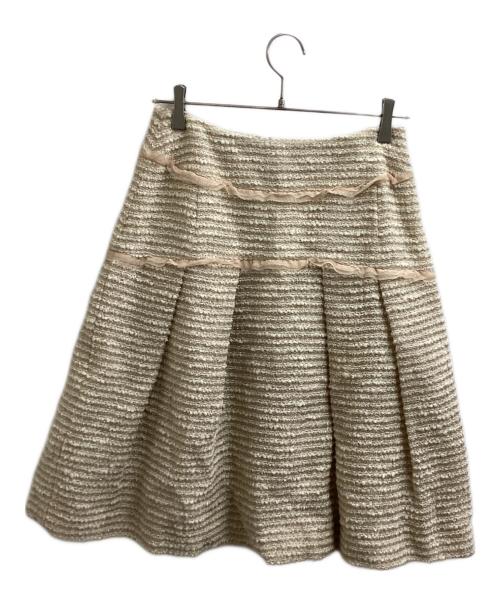 INGEBORG（インゲボルグ）INGEBORG (インゲボルグ) ツイードセットアップ / P0233FJ56 アイボリー サイズ:11の古着・服飾アイテム